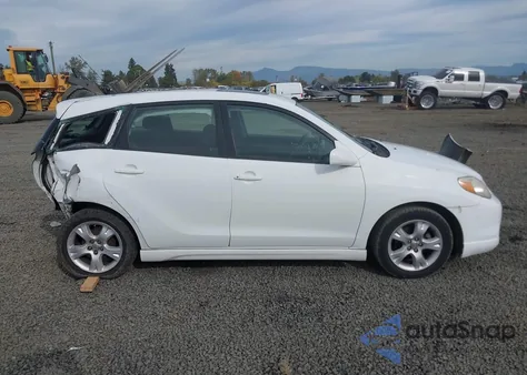 2008 Toyota Matrix Xr from USA, damaged, VIN 2T1KR30E18C709341
